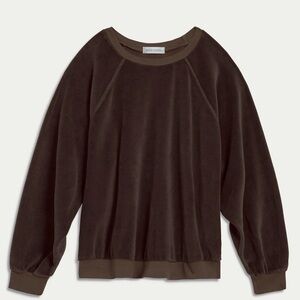 Suzie Kondi Velour Brown Sweater